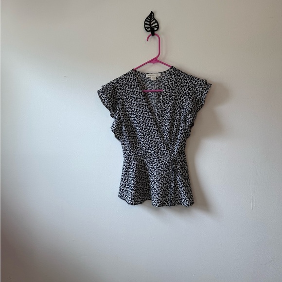 monteau by los angeles Tops - Monteau‎ Black and White Patterned Dress